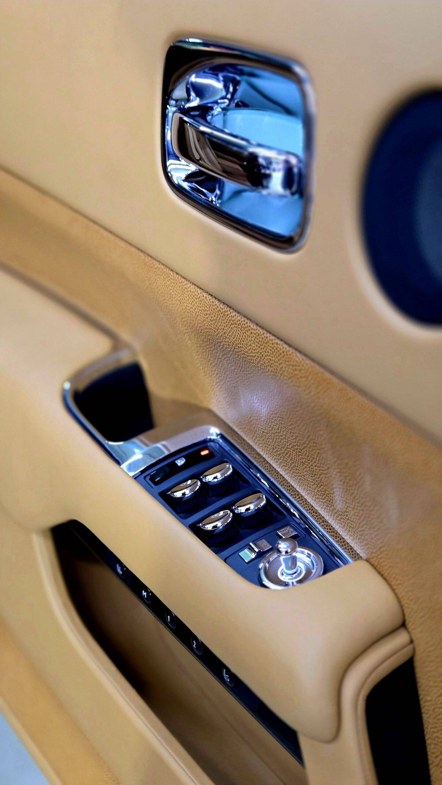 химчистка дверной карты Rolls-Royce Wraith