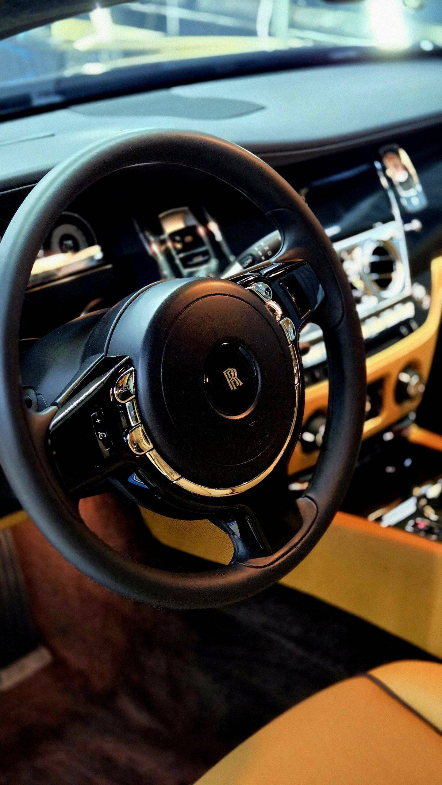 химчистка руля Rolls-Royce Wraith